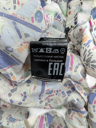 Leopard Print Silk Blouse