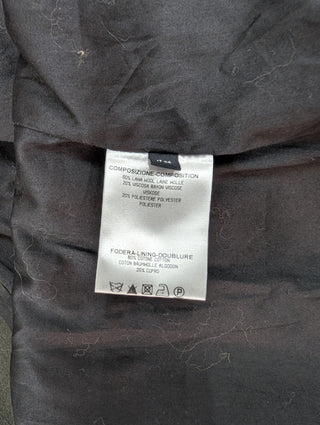 Army Green Wool Military Style Tailcoat