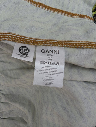 Lime Green Tiger Print Denim Jacket