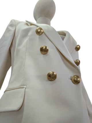 Cream Tuxedo Jacket