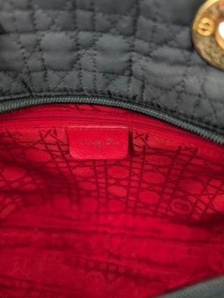 Black Lady Dior Cloth Bag