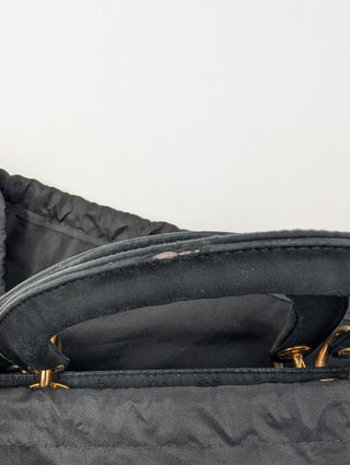 Black Lady Dior Cloth Bag