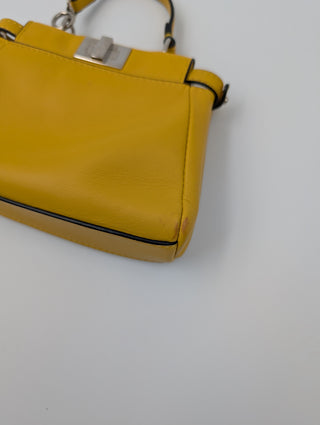 Yellow Peekaboo Mini Handbag