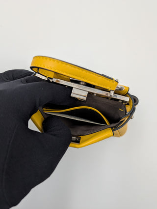 Yellow Peekaboo Mini Handbag