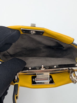 Yellow Peekaboo Mini Handbag