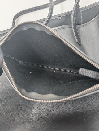 Black Rottweiler Tote Bag