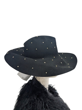Black Beaver Felt Studded Cowboy Hat