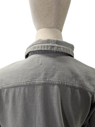 Washed Grey Madras Shirt