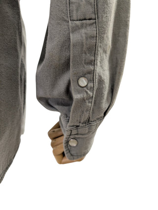 Washed Grey Madras Shirt