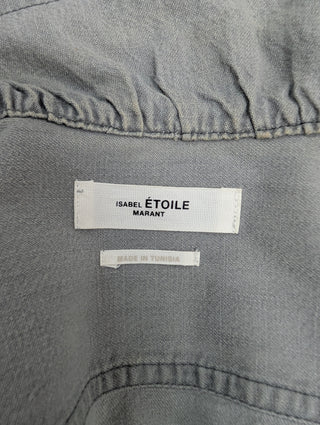 Washed Grey Madras Shirt