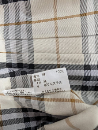 Beige Cotton Trench Coat