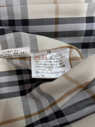 Beige Cotton Trench Coat