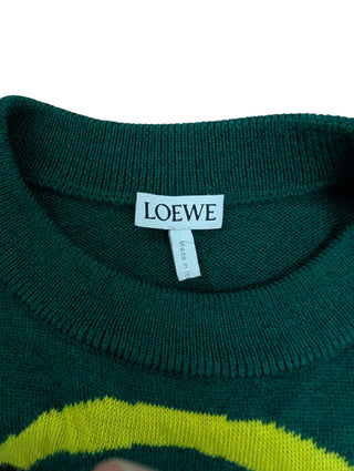 Green 'Love Loewe' Pullover