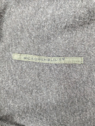 Rick Owens Lilies Grey Short Robe With Wrapping, detail 6