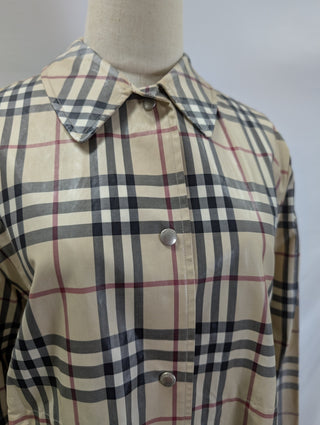 Classic Nova Check Rain Coat