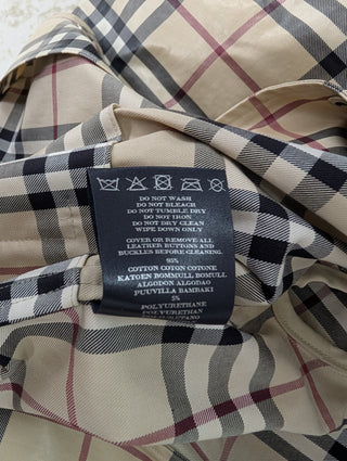 Classic Nova Check Rain Coat