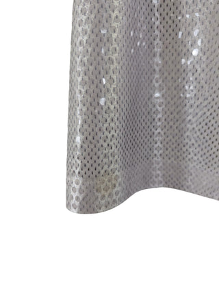 White Sequined Basketball Jersey