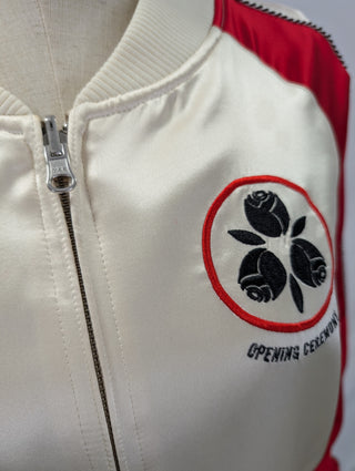 Reversible Yokai Silk Bomber Jacket