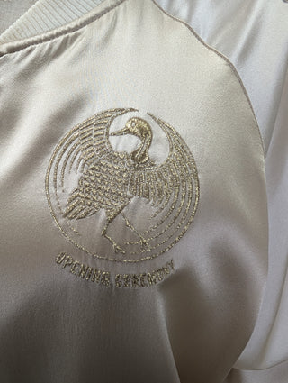 Reversible Yokai Silk Bomber Jacket