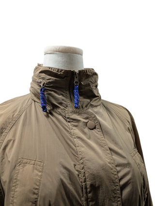 Earth Color Lightweight Long Trench