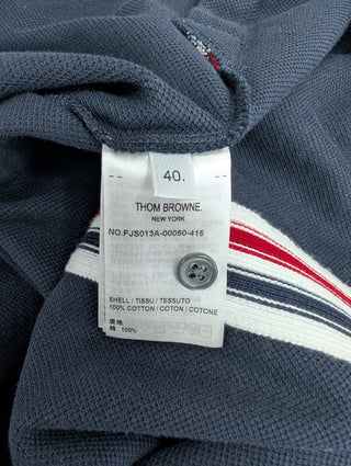 Navy Blue Round Neck Tee