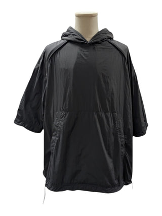 Grey Reversible Short Sleeve Hoodie