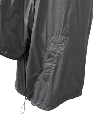 Grey Reversible Short Sleeve Hoodie