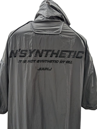 Grey Reversible Short Sleeve Hoodie