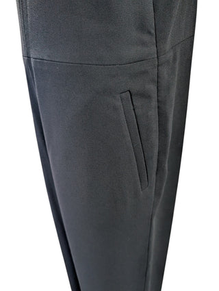 Black V-Neck Jumpsuit