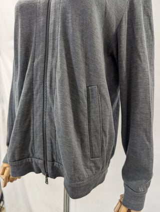 Grey Monili Detail Hoodie