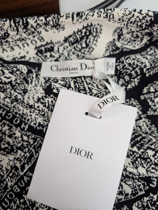 Black And White Plan De Paris Cropped Jacket