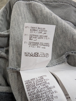 Grey Monili Detail Hoodie