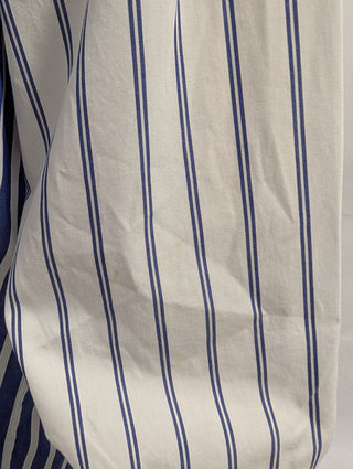 Blue Striped Oversized Shirt