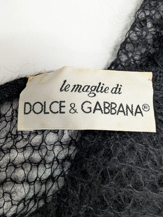 Black Mesh See Through Cardigan