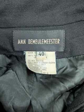 Black Cropped Waistcoat