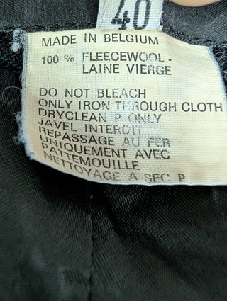 Black Cropped Waistcoat