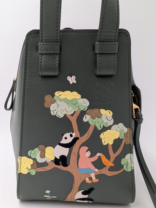Loewe X Suna Fujita Hammock Panda Leather Shoulder Bag