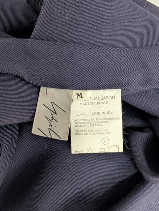 Dark Blue Deep V Sleeveless Vest Dress