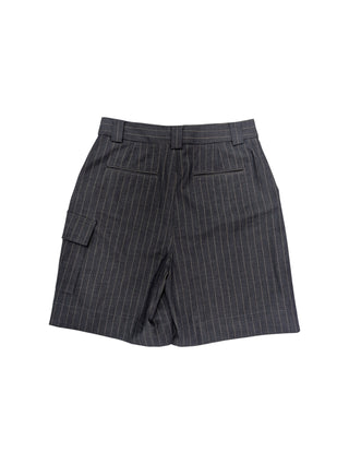 Pin Striped Blue Shorts