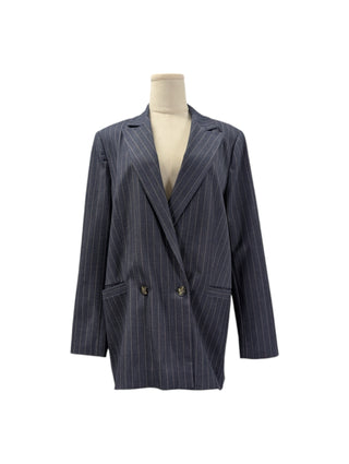 Pin Striped Blue Blazer