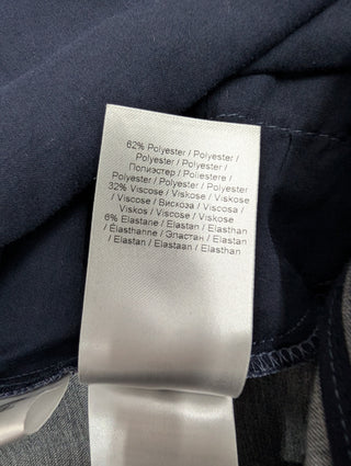 Pin Striped Blue Shorts