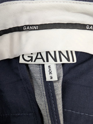 Pin Striped Blue Shorts