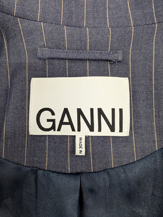 Pin Striped Blue Blazer