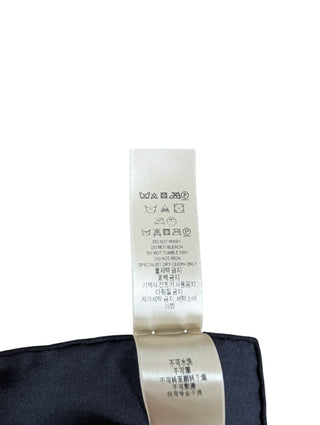 Check Square Silk Scarf