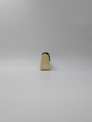 Light Yellow Monogram Clutch