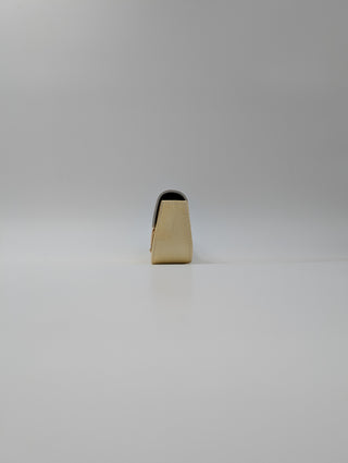 Light Yellow Monogram Clutch