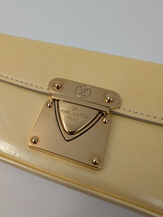 Light Yellow Monogram Clutch