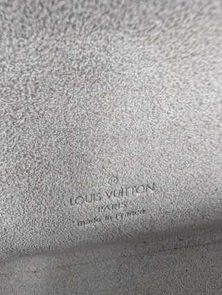 Light Yellow Monogram Clutch