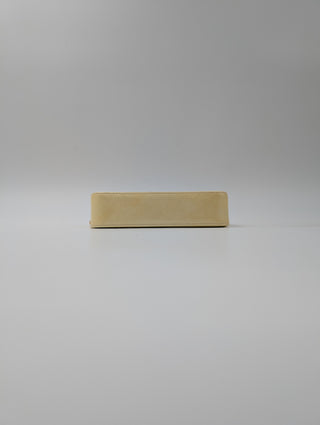 Light Yellow Monogram Clutch