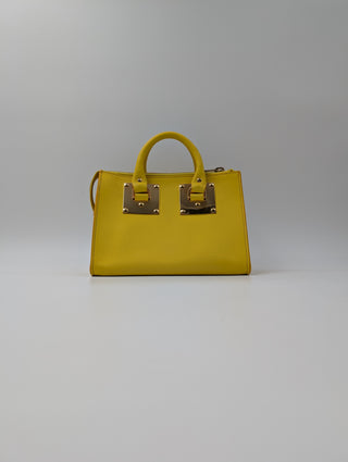 Yellow Handbag With Shoulder Strap